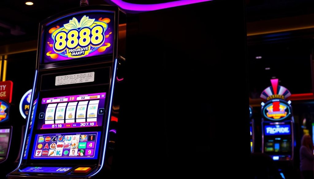 ตู้สล็อต 8888 Progressive Jackpot